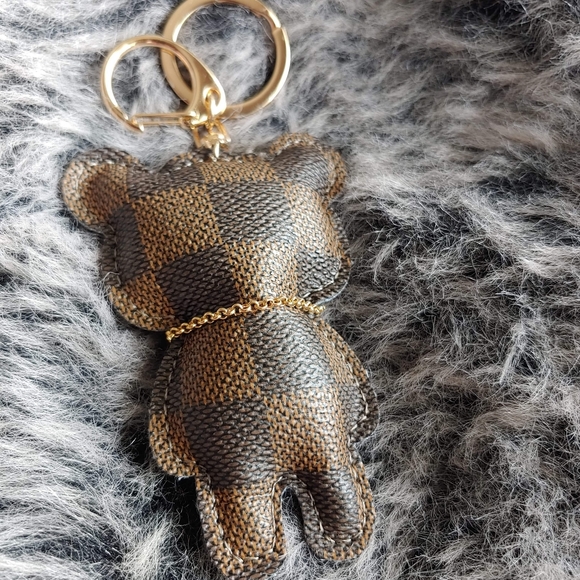 Printed Damier Keychain/Bagtag - Picture 2 of 2